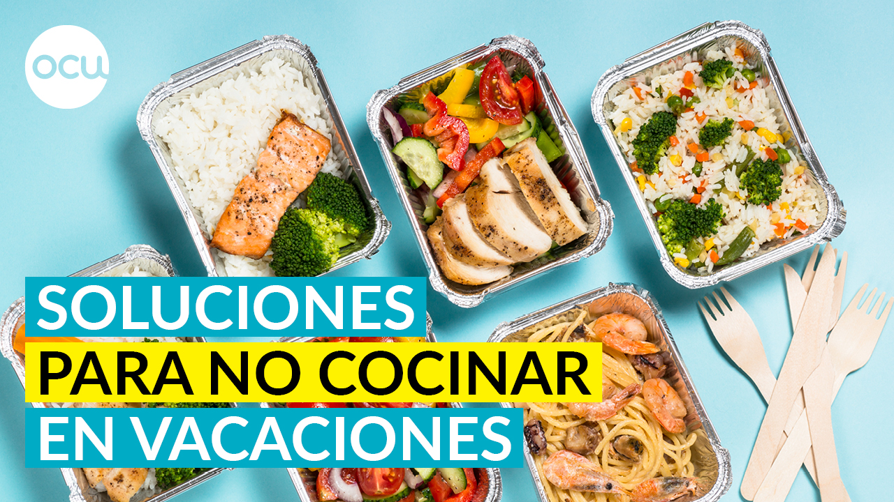 Alternativas para no cocinar en vacaciones